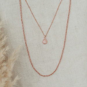 Paris Drop Necklace - Glee