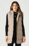 Hooded Puffer Vest - Dex