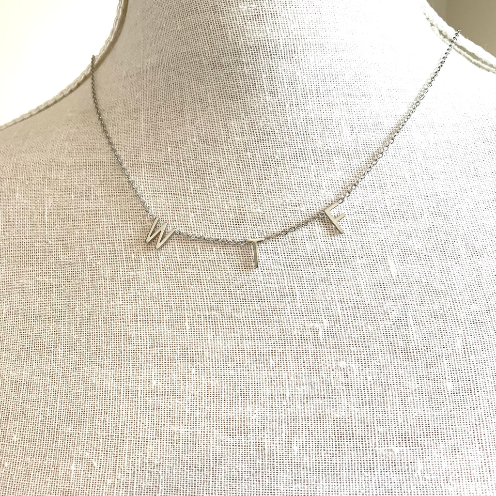 WTF Swear Necklace - Royce & Oak