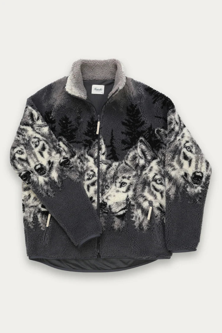 Printed Sherpa Fleece - Kuwalla