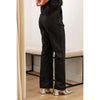 The Groove Faux Suede Straight Pant - Sadie & Sage