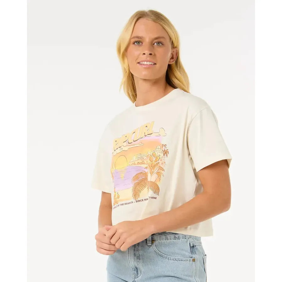 La Paloma Crop Tee - Ripcurl