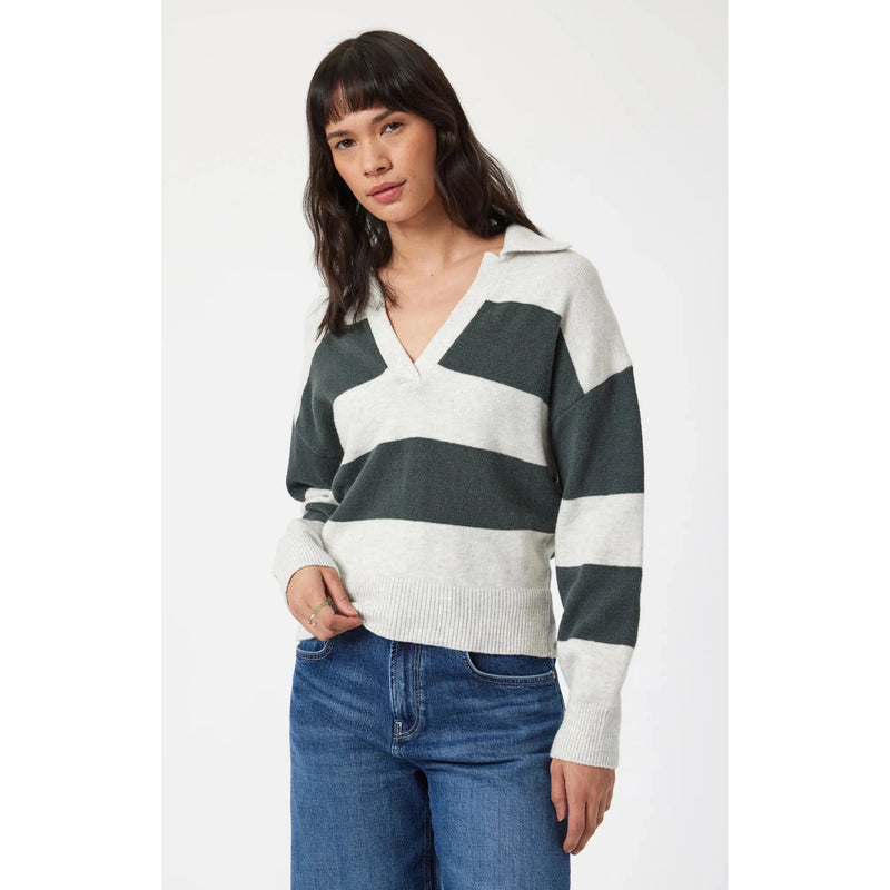 V-Neck Sweater - Mavi