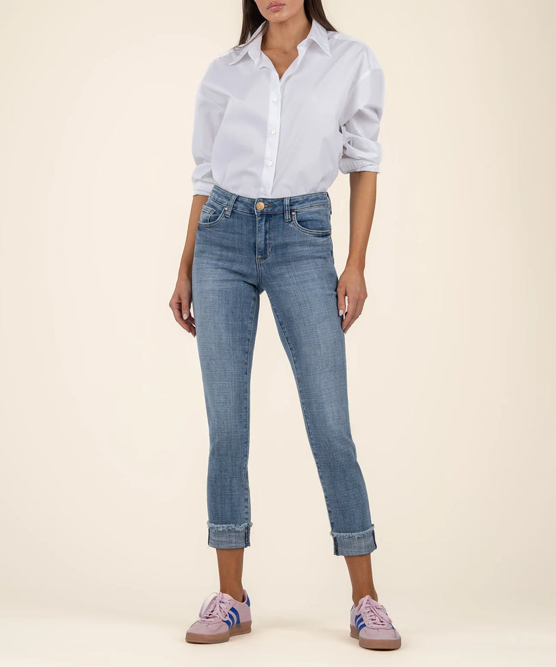 Amy Crop Straight Leg - Kut From The Kloth