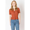 Clasp Closure Polo Top - Dex