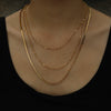 Iris Triple Layer Necklace - Hackney Nine