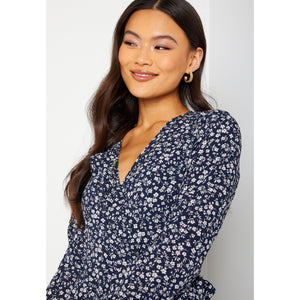 Carly LS Wrap Dress - Only