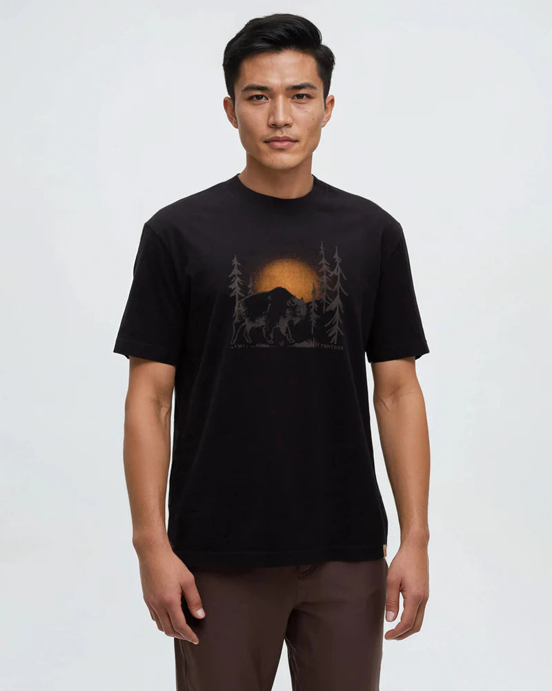 Regenerative Boreal Bison T-Shirt - Ten Tree