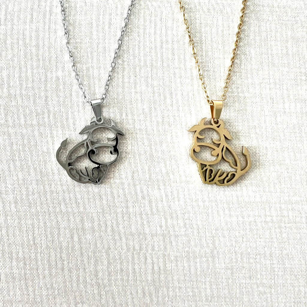 Cow Necklace - Royce & Oak