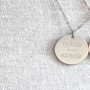 Inhale/Exhale Necklace - Royce & Oak
