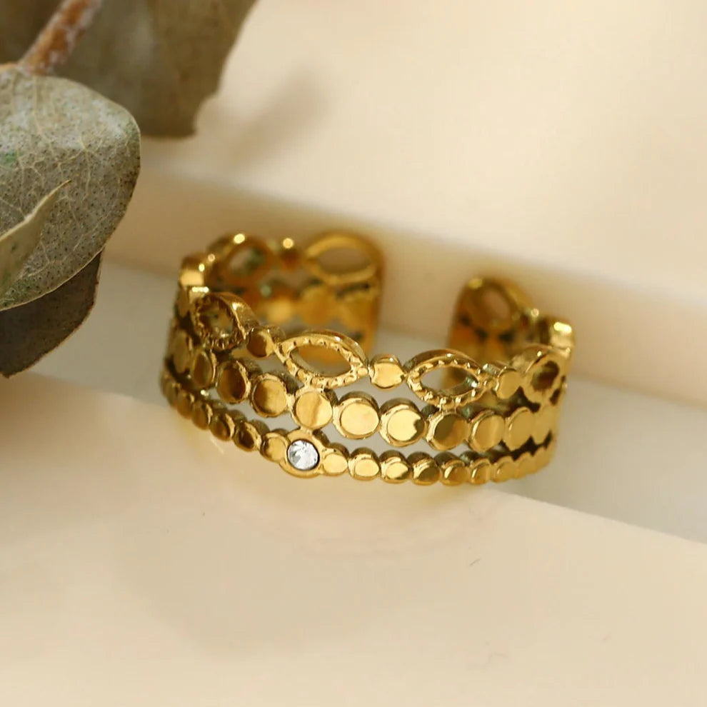Perla Stacked Ring - Hackney Nine