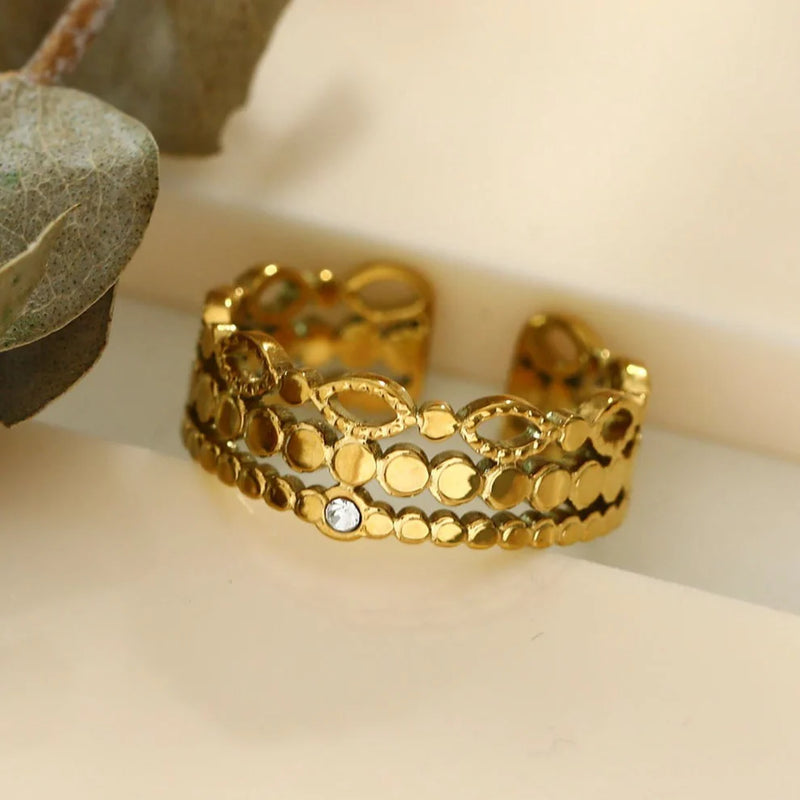 Perla Stacked Ring - Hackney Nine