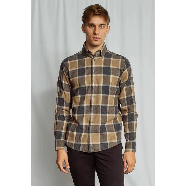 Wilton Casual Modern Fit Shirt - Bruun & Stengade