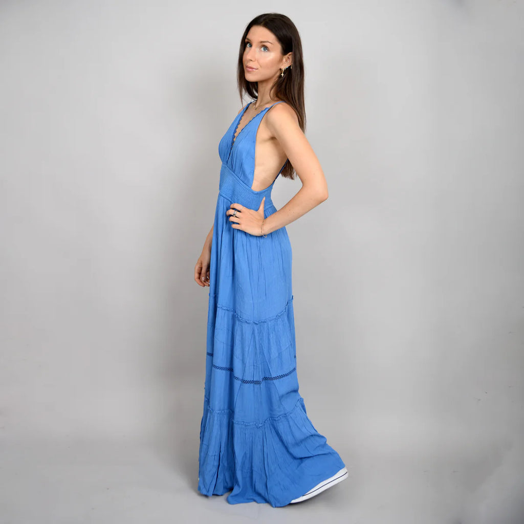 Martika Adjustable Strap Tier Dress - RD