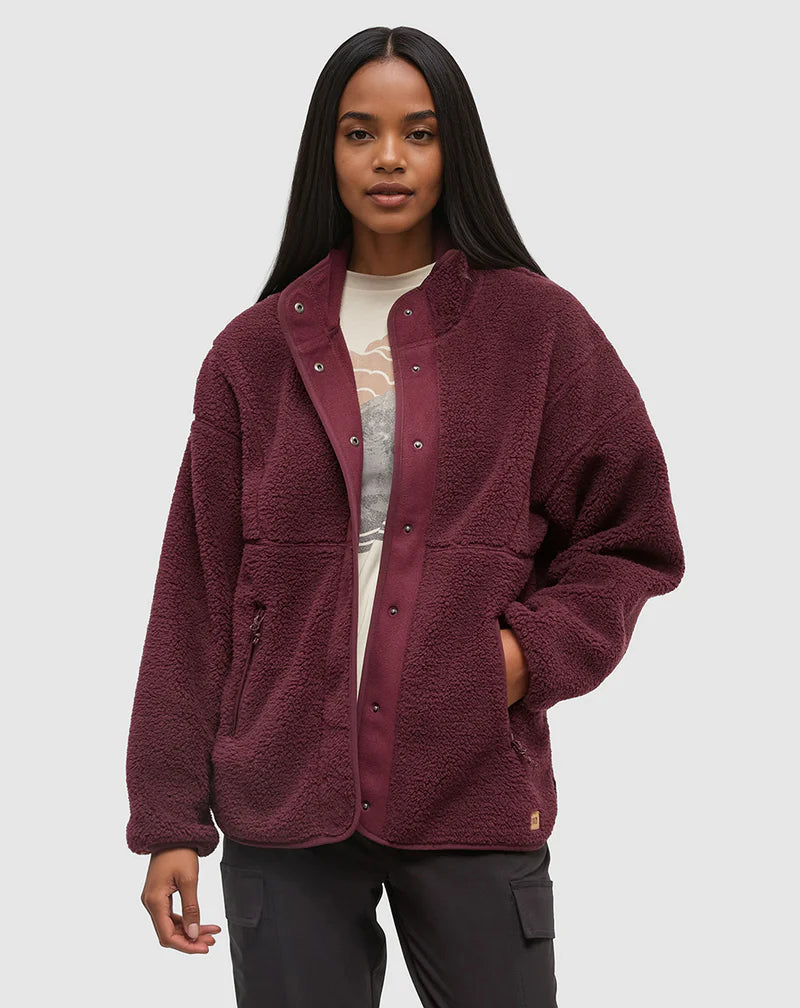 Kincaid Full Snap Fleece Jacket - Ten Tree