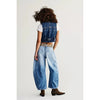 Good Luck Mid Rise Barrel Jean - Free People