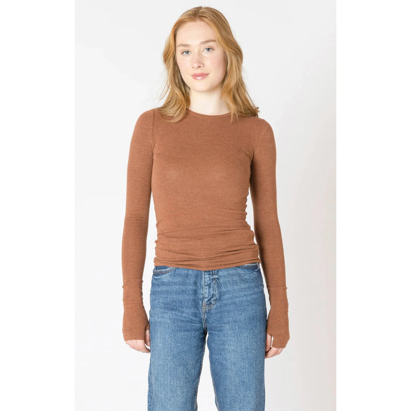 Brushed Crewneck Tee - Dex
