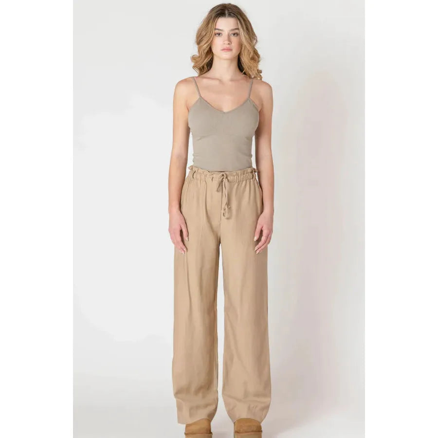 Wide Leg Flowy Pant - Room 34
