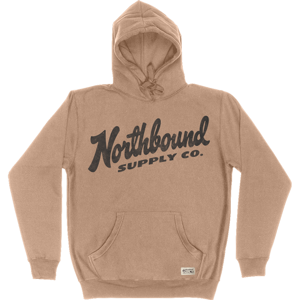 Retro Script Hoodie - Northbound Supply Co