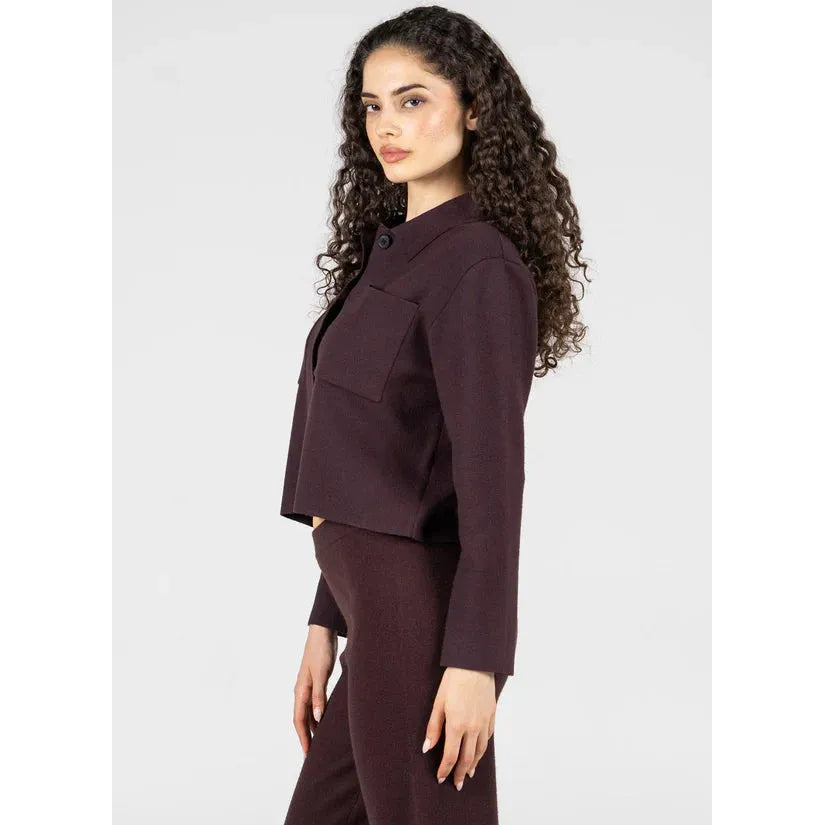 Crop Button Cardigan - C'est Moi