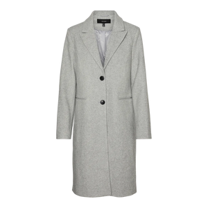 Blaza Herringbone Long Coat - Vero Moda