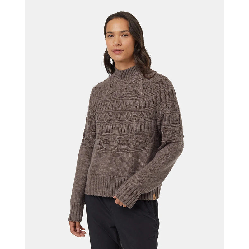 Highline Pom Neck Sweater - Ten Tree