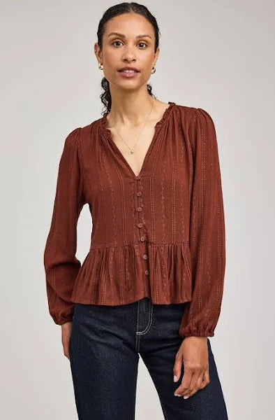 Ophelia Blouse - Gentle Fawn