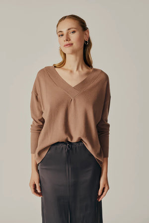 Betula V Neck Sweater - Deluc