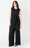 Plisse Jumpsuit - Black Tape