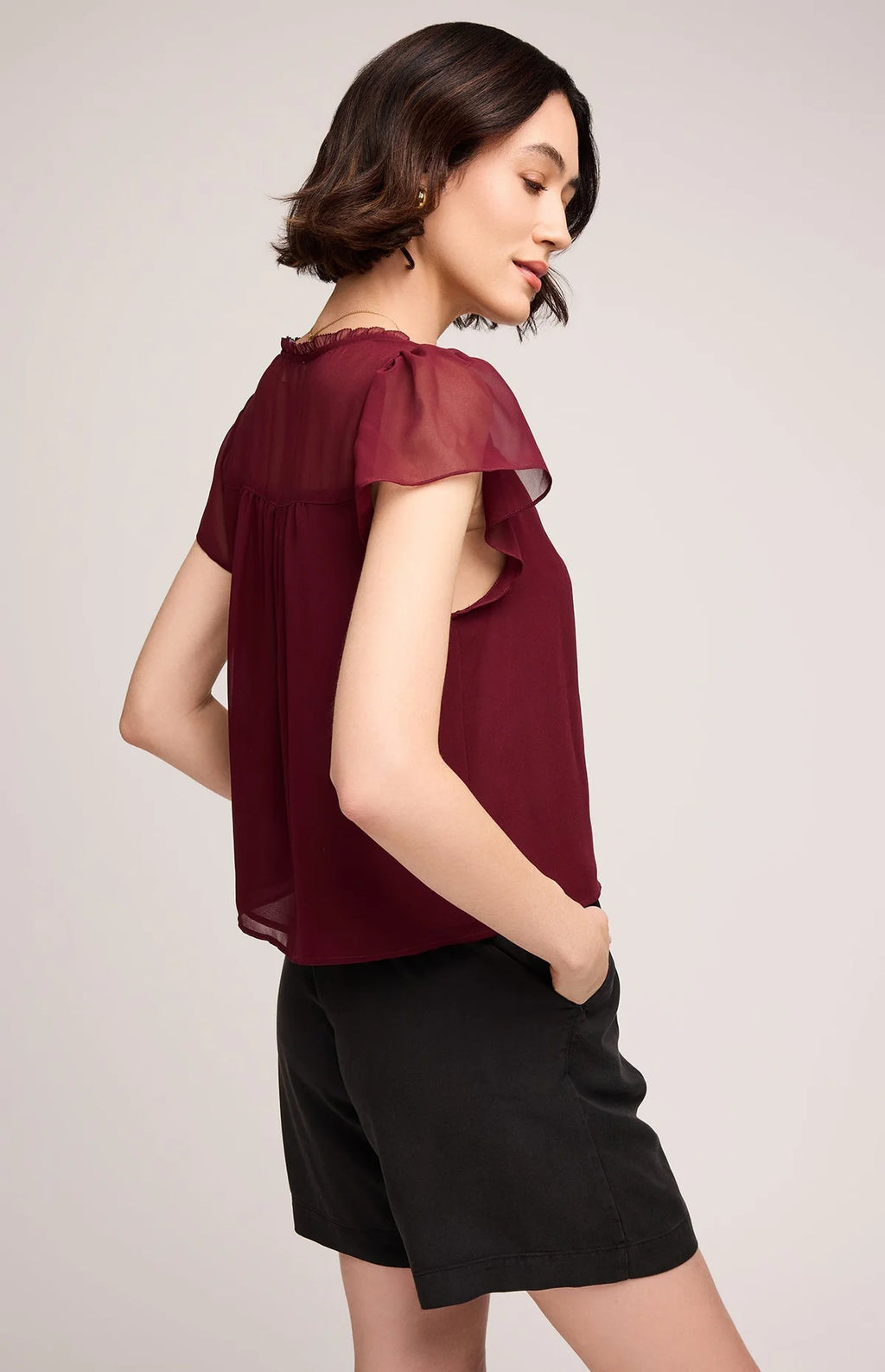 Carlotta Blouse - Gentle Fawn