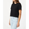 Short Sleeve Crop T-shirt - Mavi