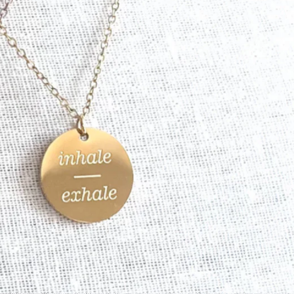 Inhale/Exhale Necklace - Royce & Oak