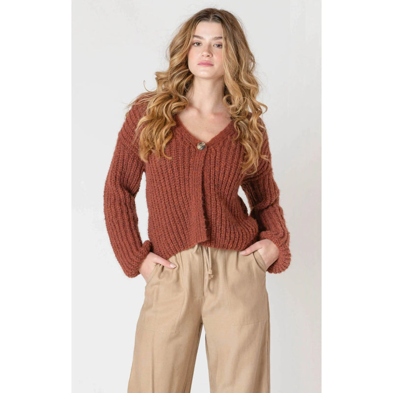 Single Button Cardigan - Room 34