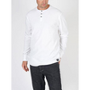 Thermal Knit Henley - Silver