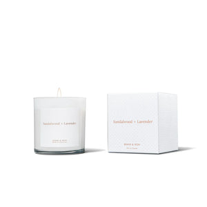 Sandalwood + Lavender Candle - Brand & Iron