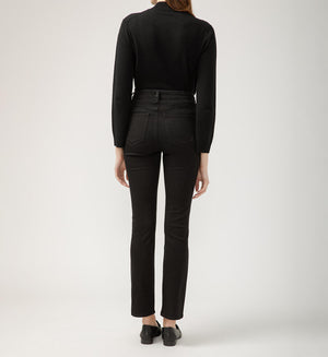 Avery Straight Jean - Silver