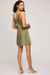 Winona Satin Dress - Gentle Fawn