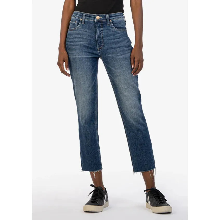 Racheal High Rise Mom Jean - Kut From The Kloth