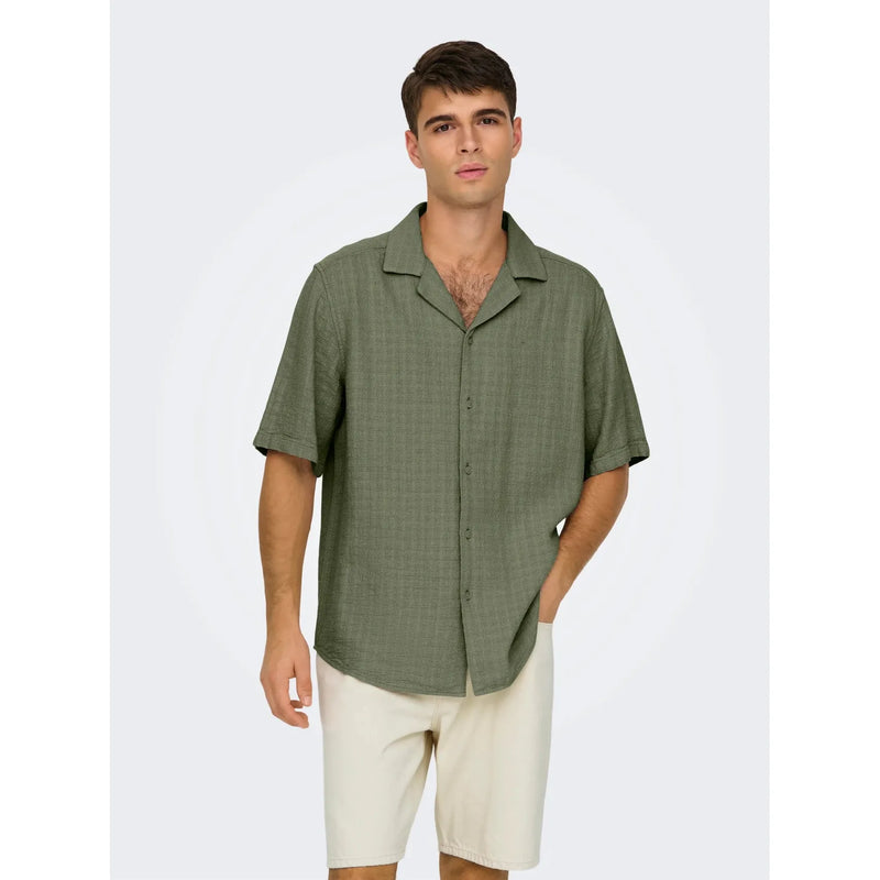 Latham Resort Linen Shirt - Only & Sons