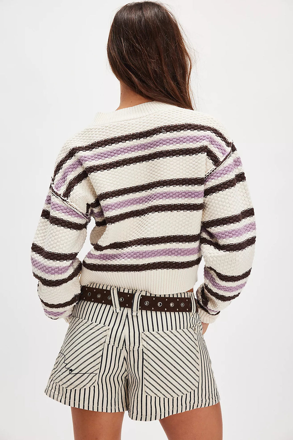 Lila Stripe Cardi - Free People