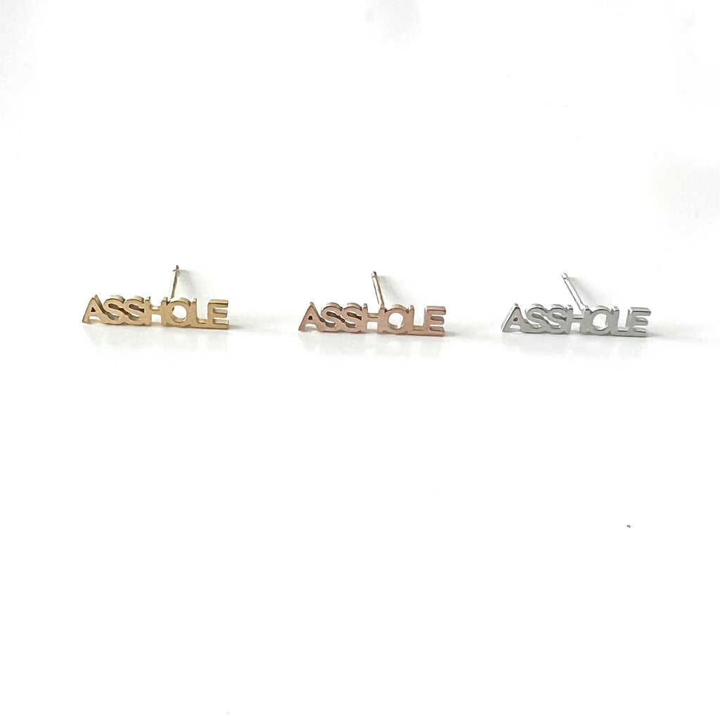 A*shole Earring - Royce & Oak