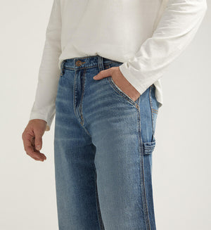 Relaxed Painter Pant - Silver