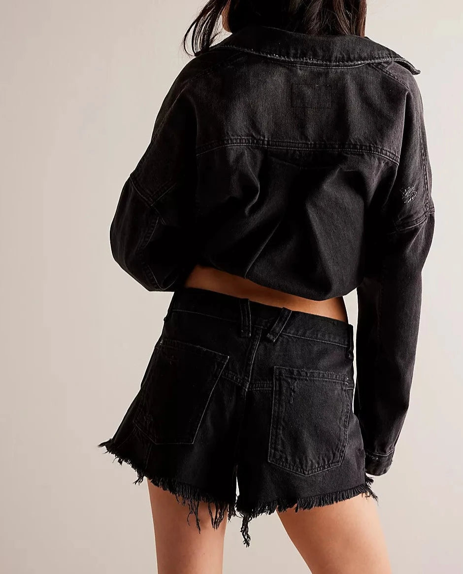 Now Or Never Denim Short - Free People
