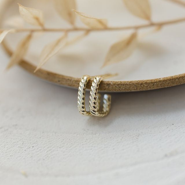 Braided Stud Earing - Glee