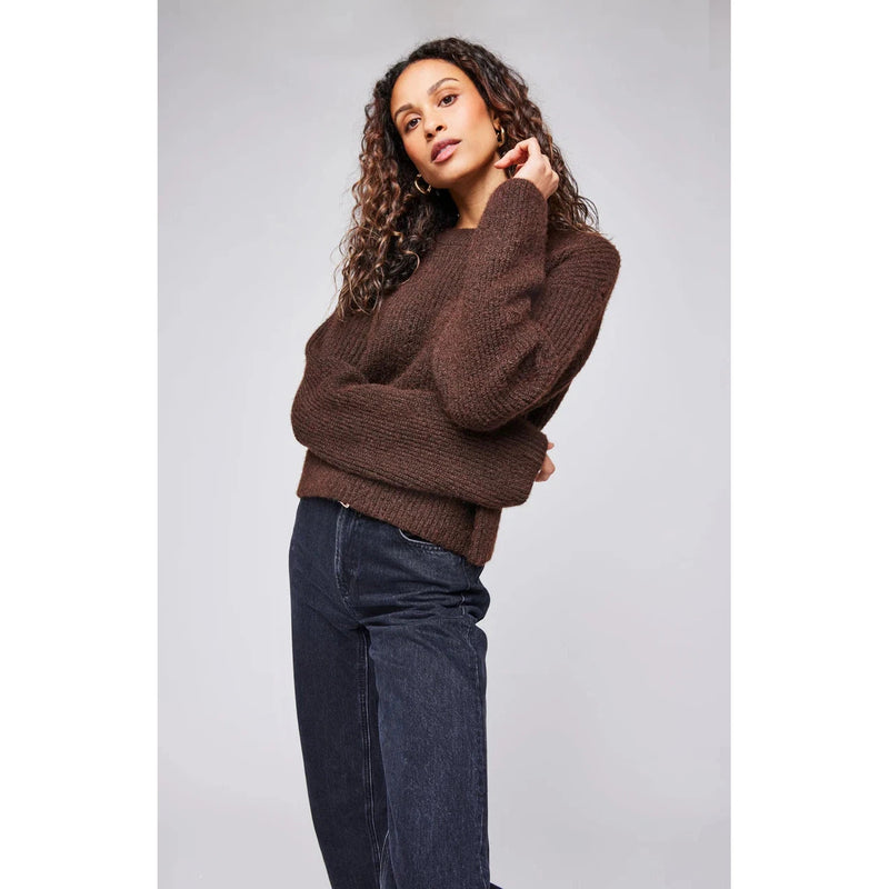 Taylyn Crewneck Pullover - Gentle Fawn