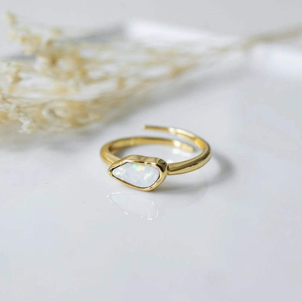 Opal Pebble Ring - Glee