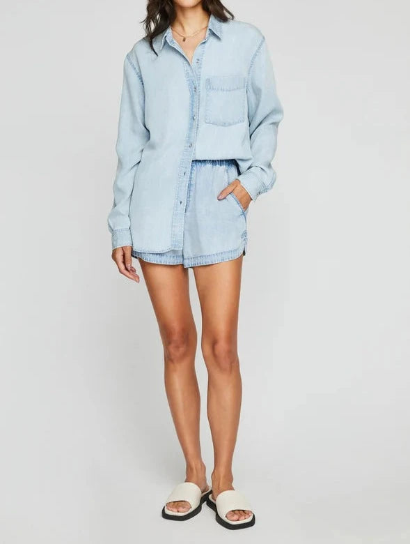 Ozzy Button Down Shirt - Gentle Fawn