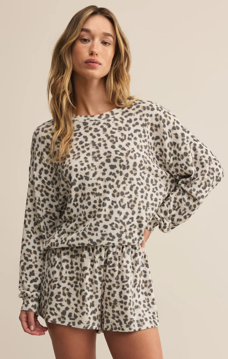 Luxe Leopard LS Top - Z Supply