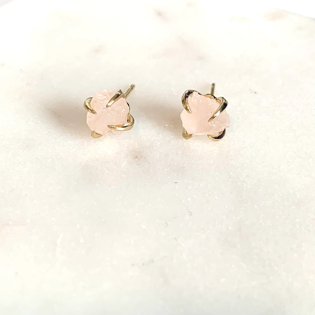 Pink Quartz Earring - Royce & Oak
