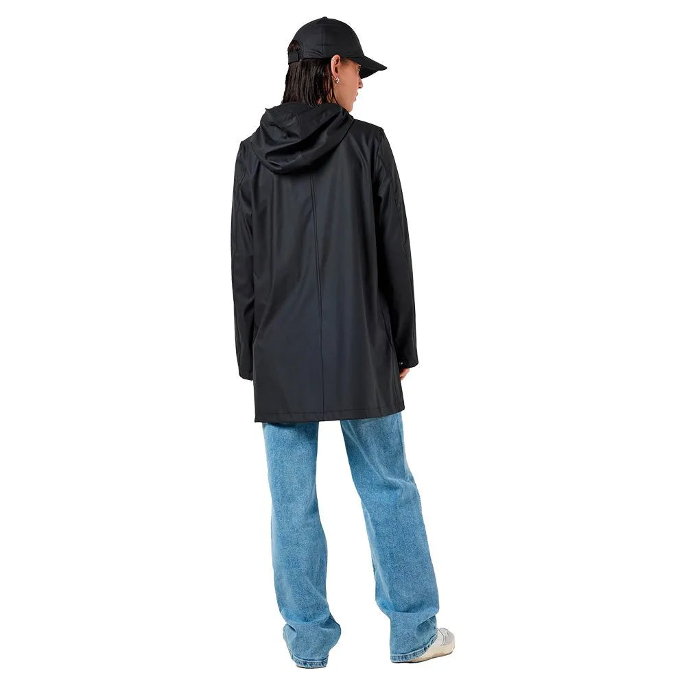 Sky L/S A-Line Rain Coat - Noisy May